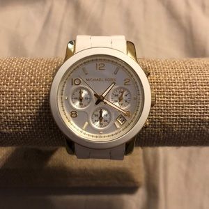 Michael Kors White Watch